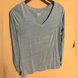 Group of casual tees, long and short sleeve, Target and Loft size L